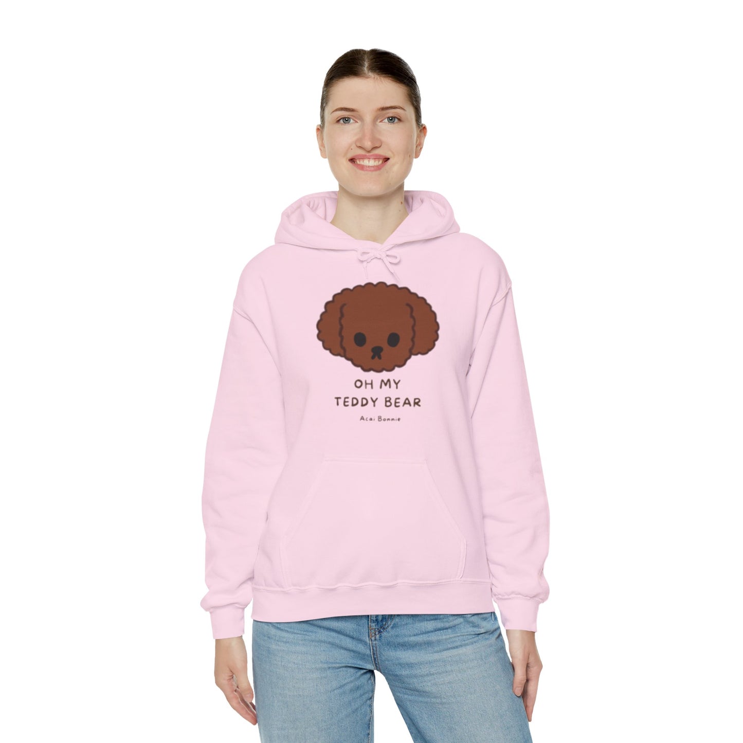 Doodle Oh My Teddy Bear Unisex Blend™ Hooded Sweatshirt