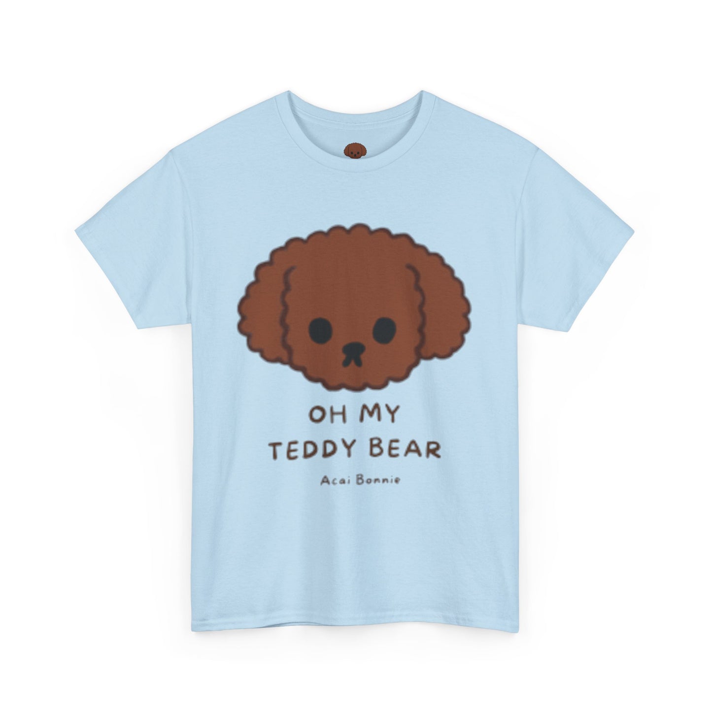 Doodle Oh My Teddy Bear Unisex Cotton T-Shirt