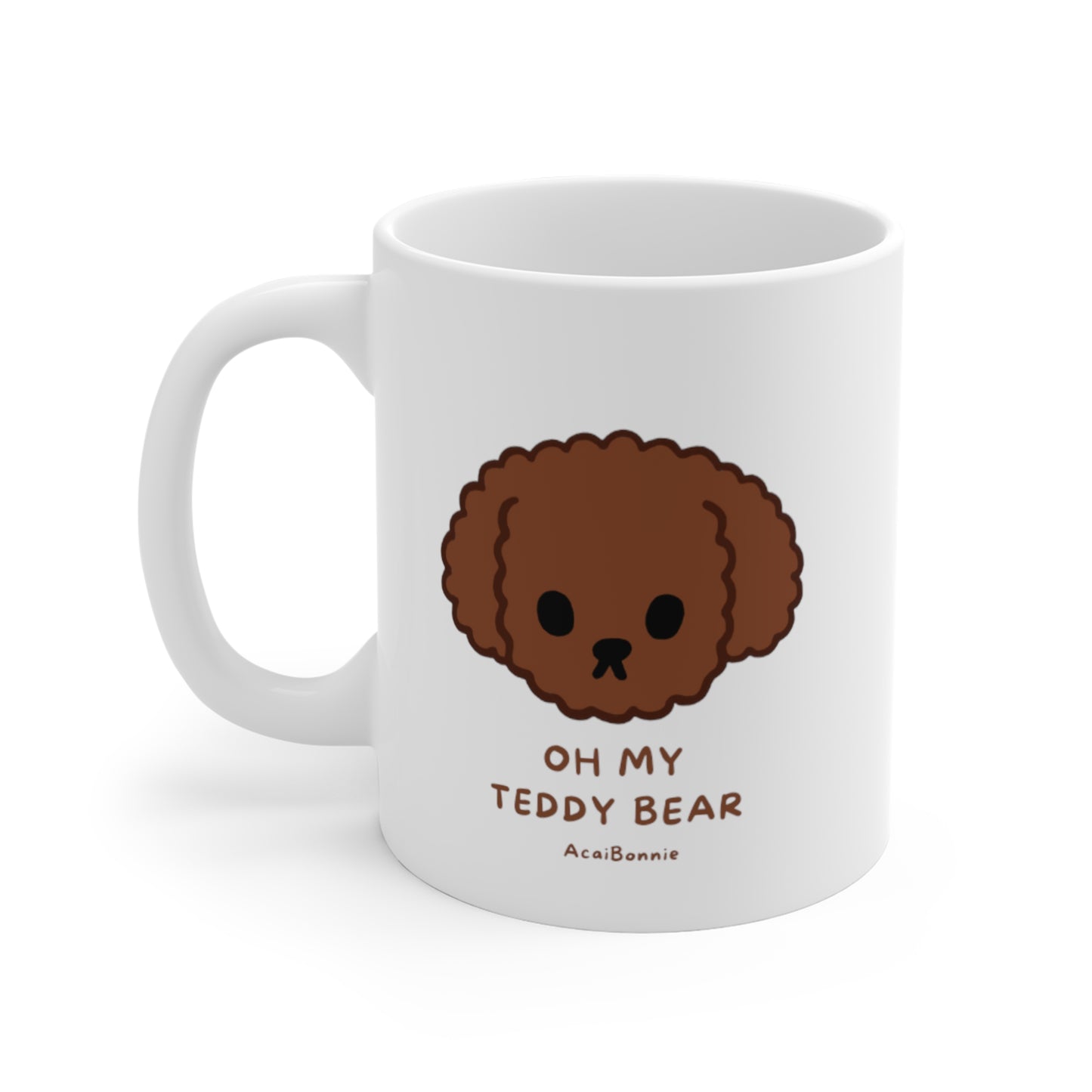 Doodle Oh My Teddy Bear Mug 11oz