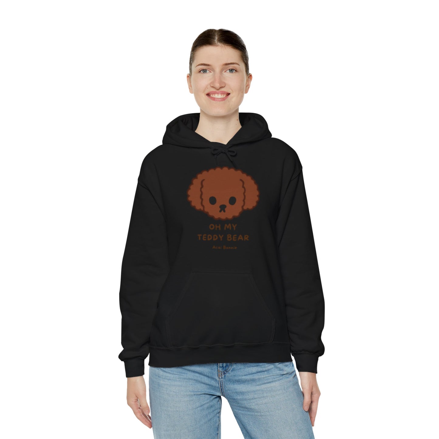 Doodle Oh My Teddy Bear Unisex Blend™ Hooded Sweatshirt