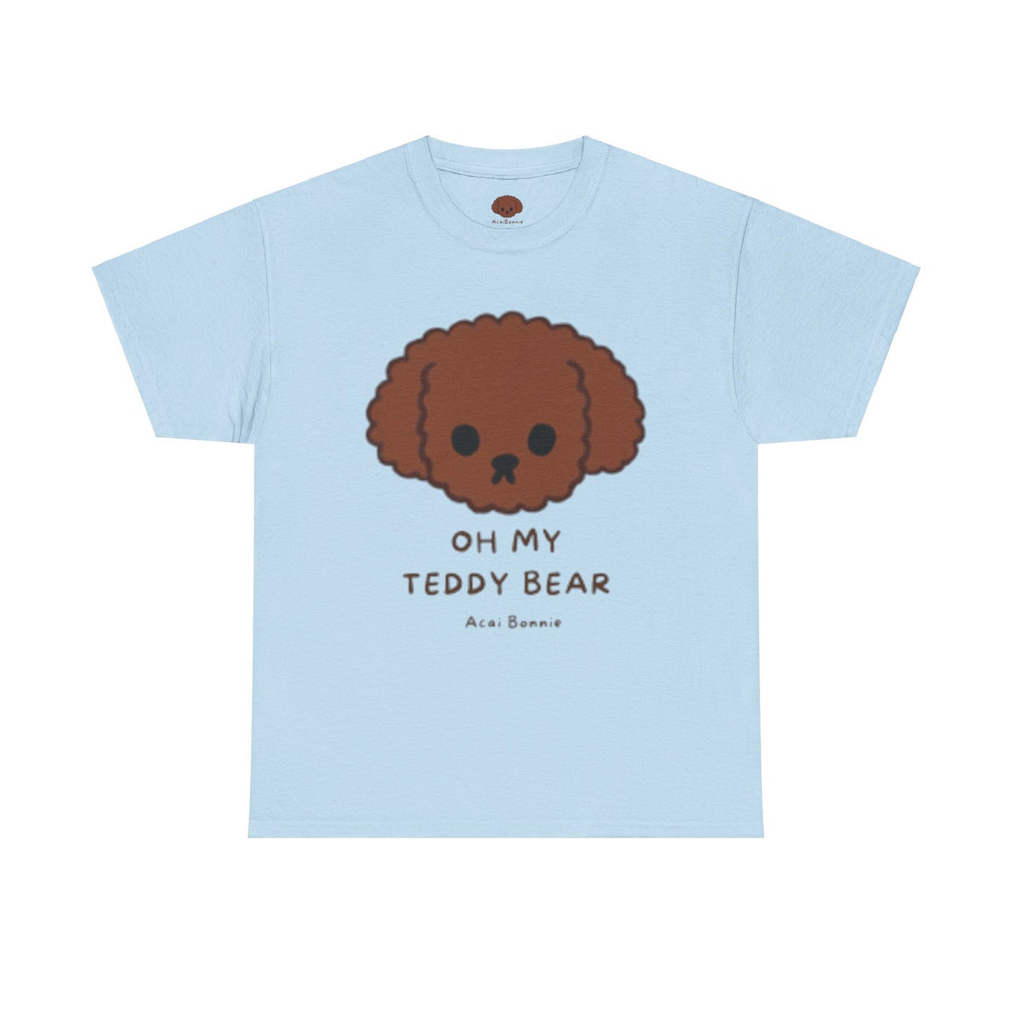 Doodle Oh My Teddy Bear Unisex Cotton T-Shirt