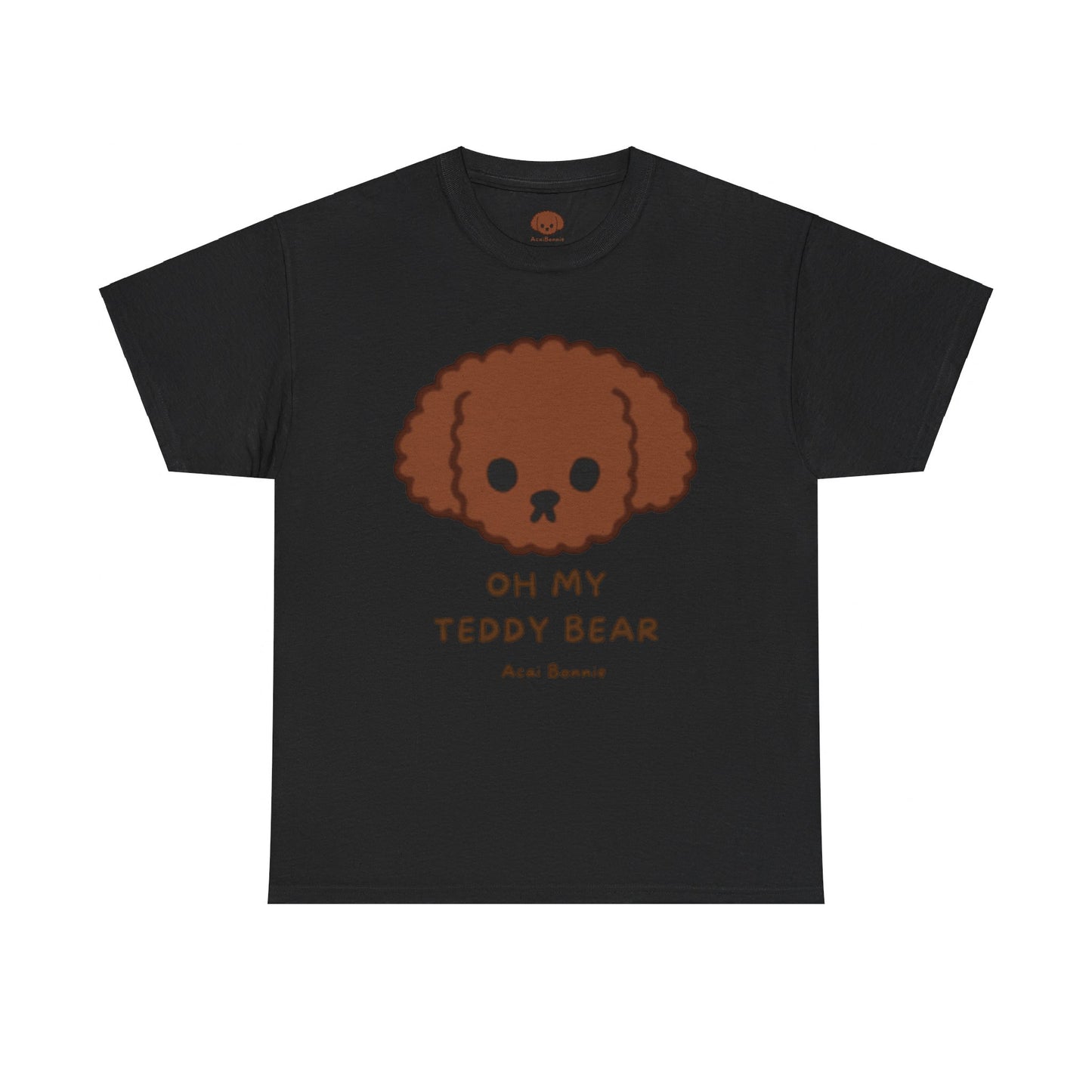 Doodle Oh My Teddy Bear Unisex Cotton T-Shirt