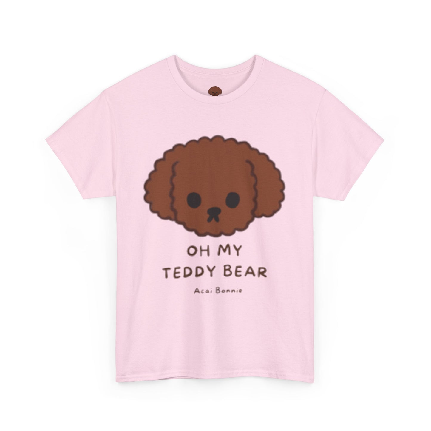 Doodle Oh My Teddy Bear Unisex Cotton T-Shirt