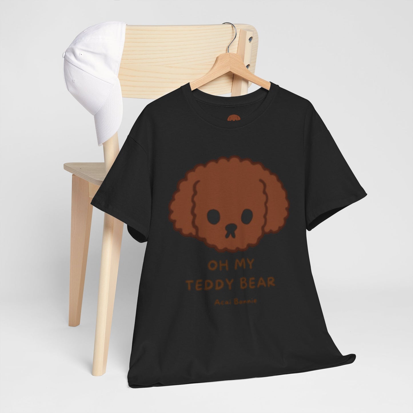 Doodle Oh My Teddy Bear Unisex Cotton T-Shirt