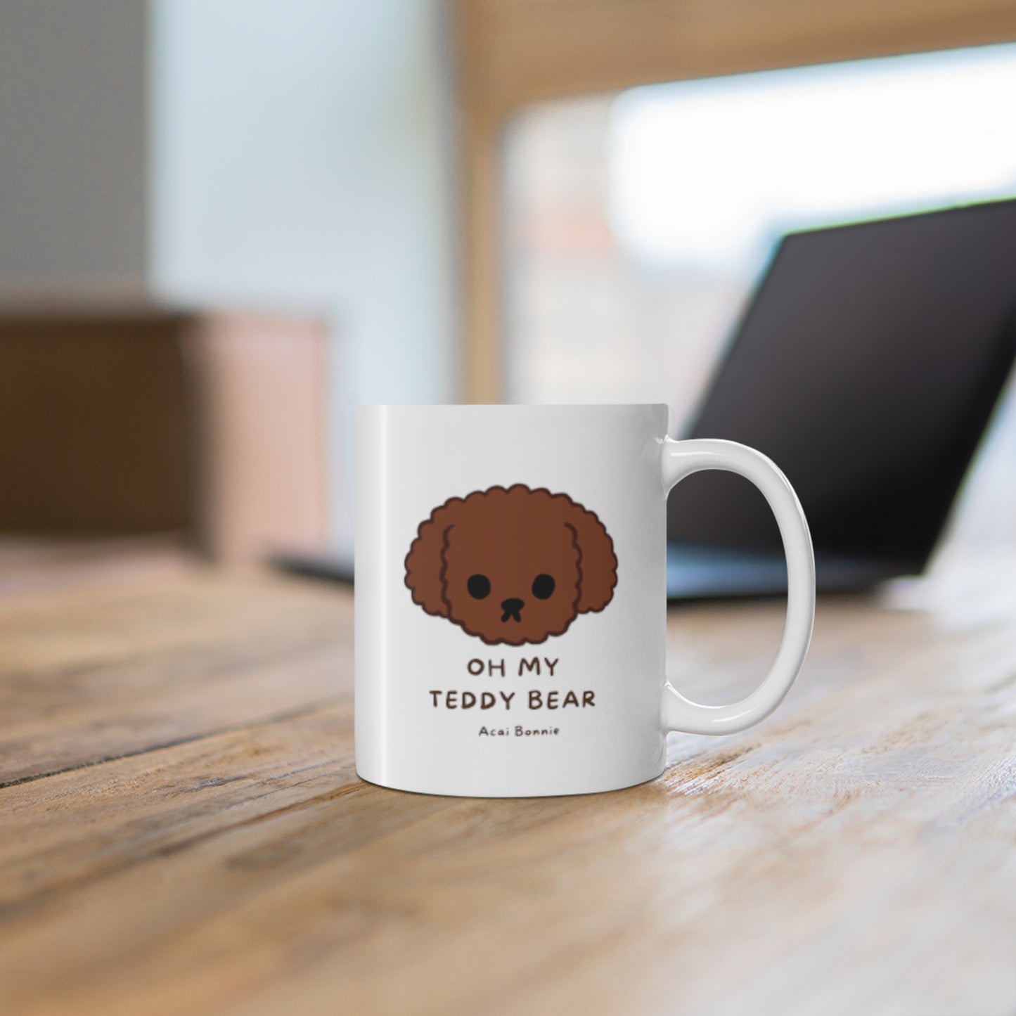 Doodle Oh My Teddy Bear Mug 11oz