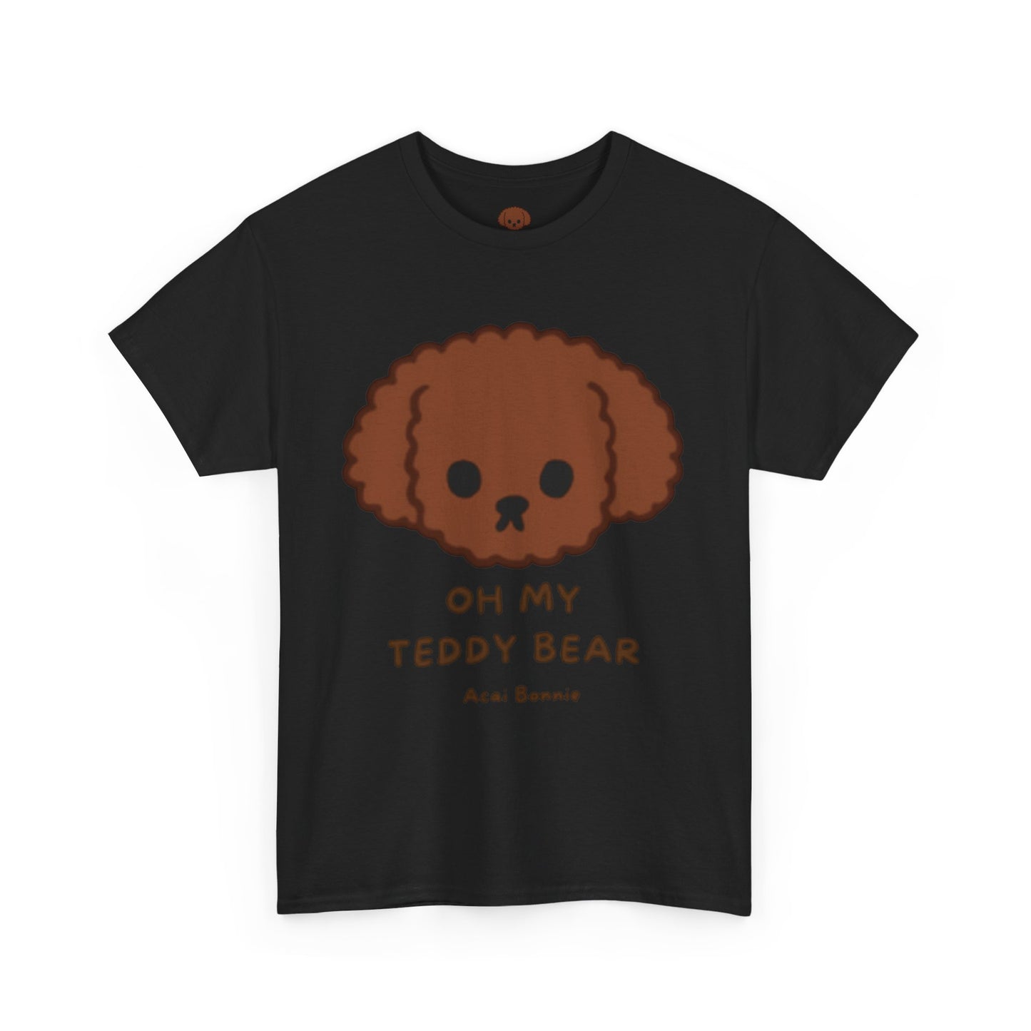 Doodle Oh My Teddy Bear Unisex Cotton T-Shirt