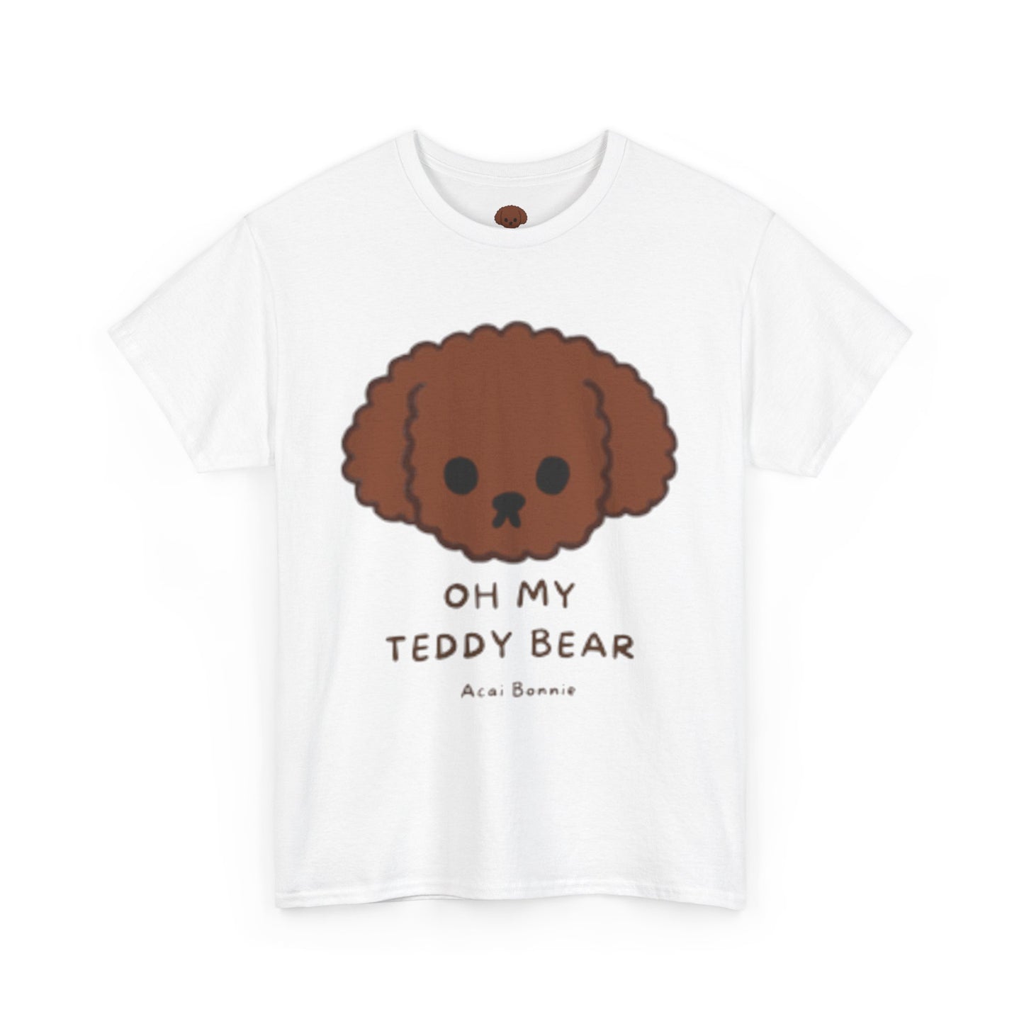 Doodle Oh My Teddy Bear Unisex Cotton T-Shirt