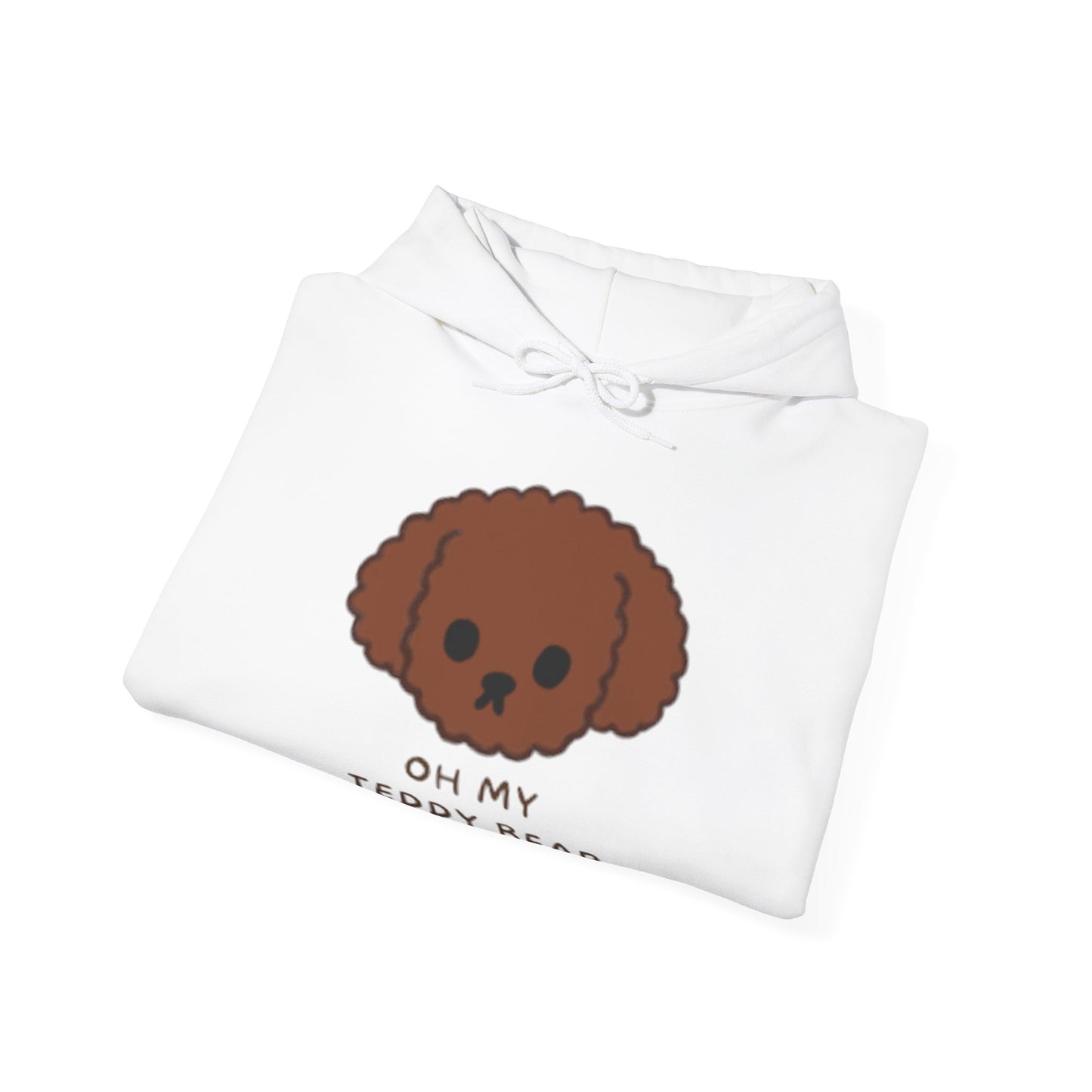 Doodle Oh My Teddy Bear Unisex Blend™ Hooded Sweatshirt