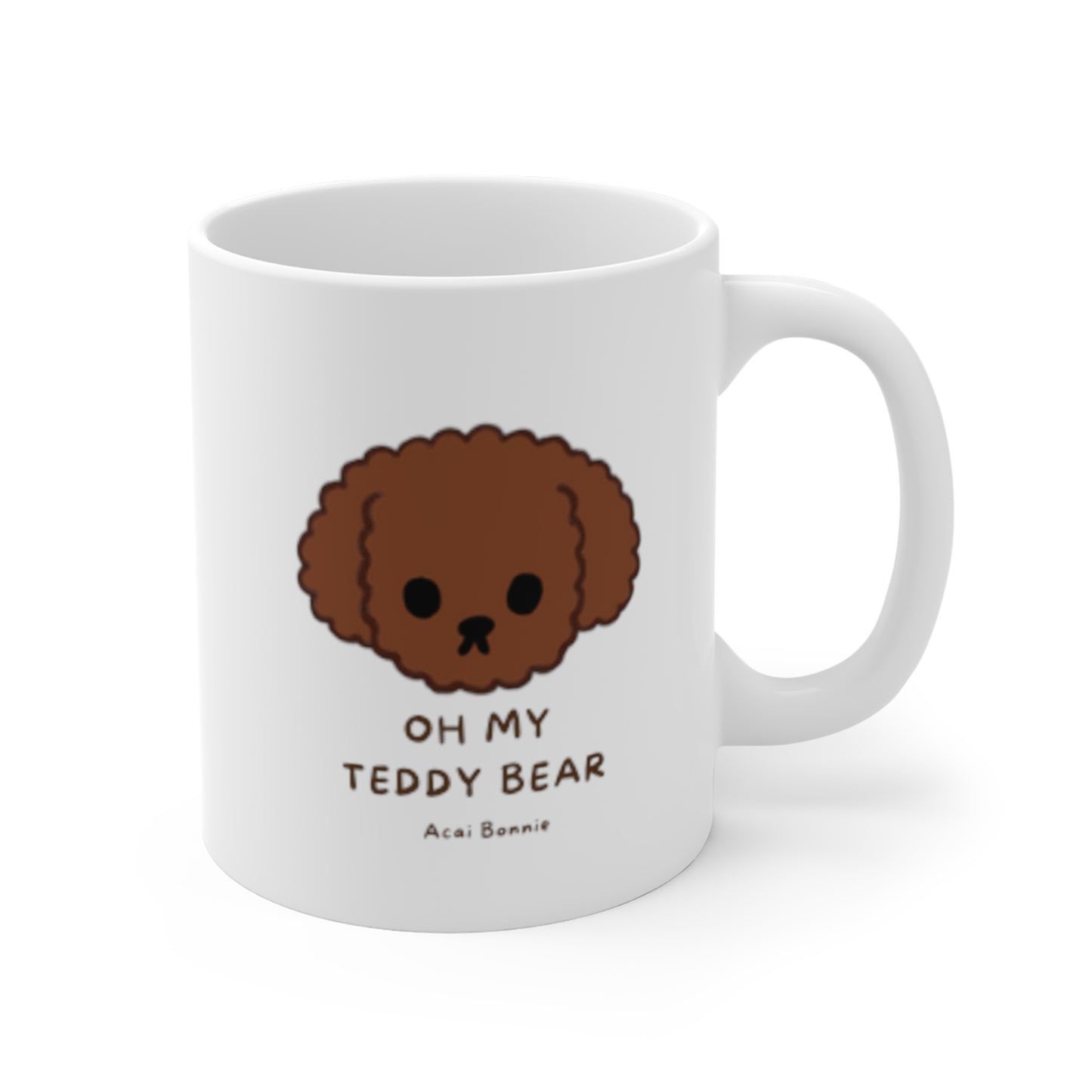 Doodle Oh My Teddy Bear Mug 11oz